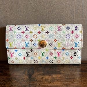 Louis Vuitton Multicolor Sarah Wallet